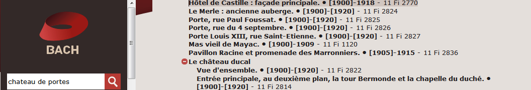 saisie de la requete