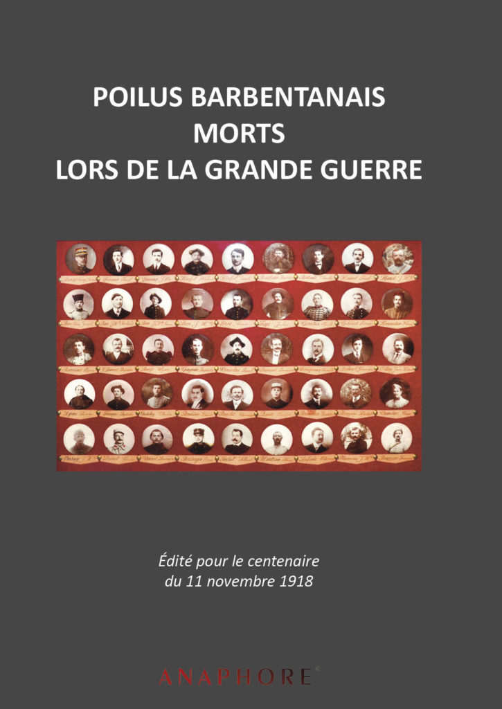 Couverture de l'album Poilus barbentanais morts lors de la Grande Guerre